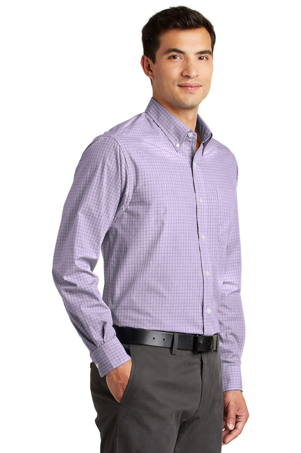 Port Authority Plaid Pattern Easy Care Shirt, Product
