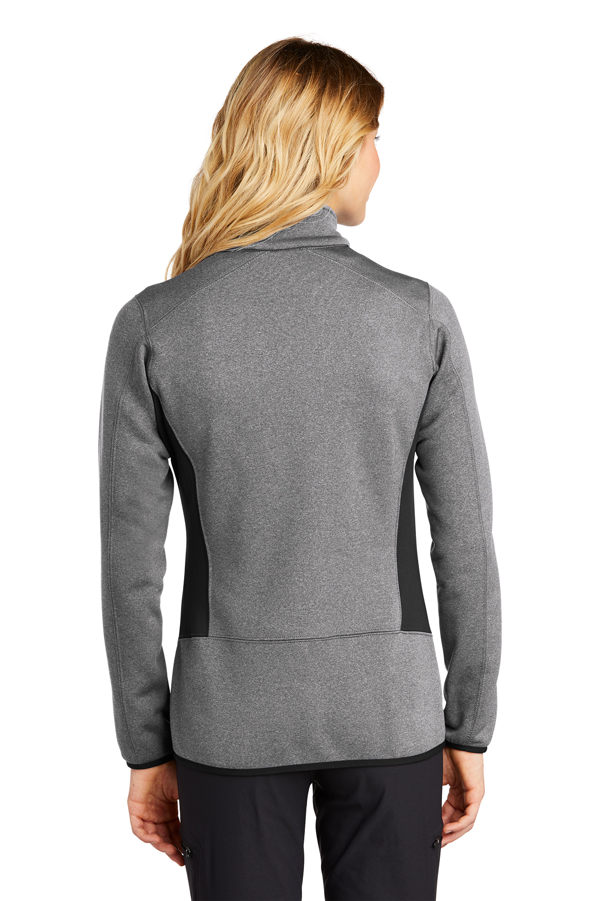 Eddie Bauer Ladies Full-Zip Heather Stretch Fleece Jacket | Product ...