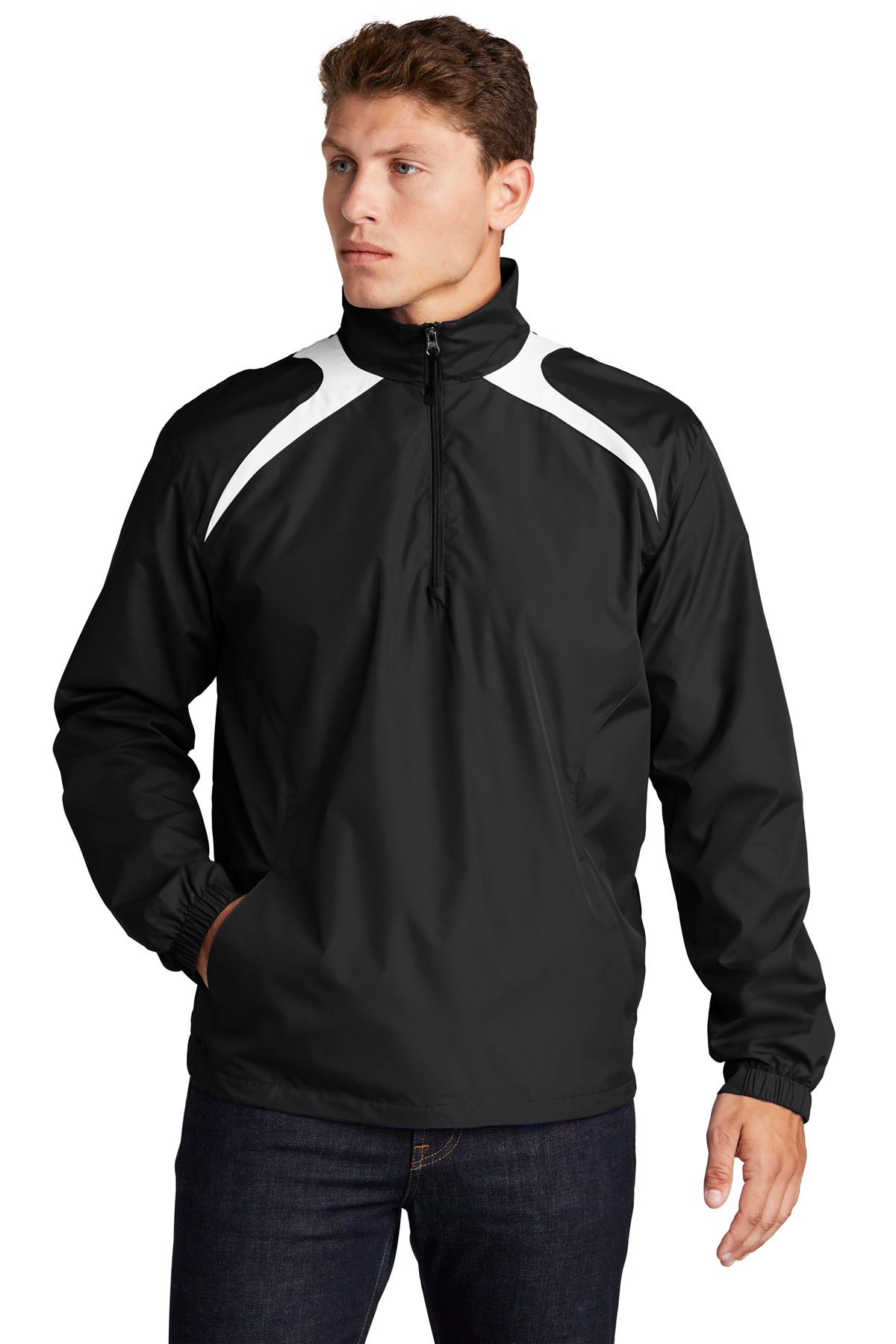 Sport-Tek 1/2-Zip Wind Shirt | Product | SanMar