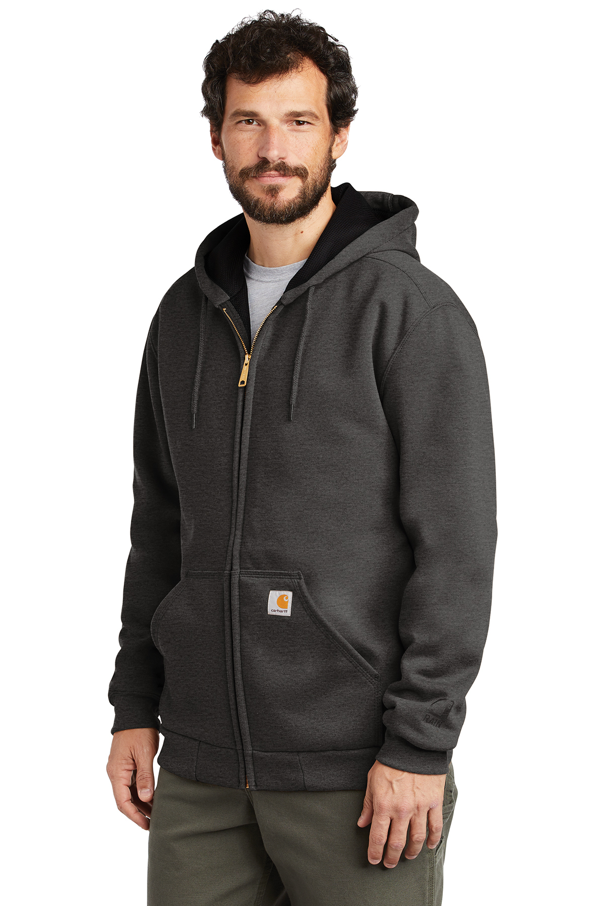 Carhartt Rain Defender Rutland Thermal-Lined Hooded Zip-Front ...