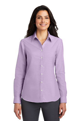 Port Authority ® Ladies SuperPro ™ Oxford Shirt | Product | Port Authority