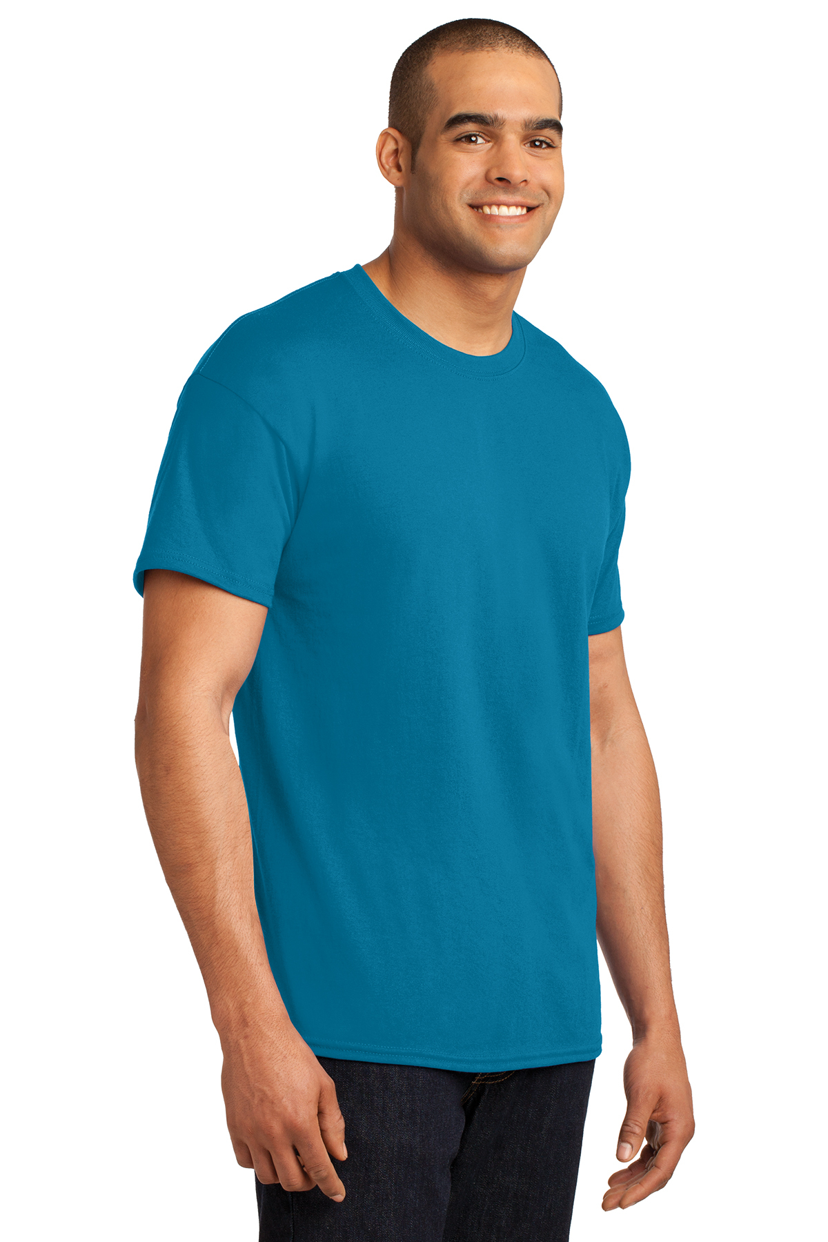 Hanes - EcoSmart 50/50 Cotton/Poly T-Shirt | Product | Online Apparel ...