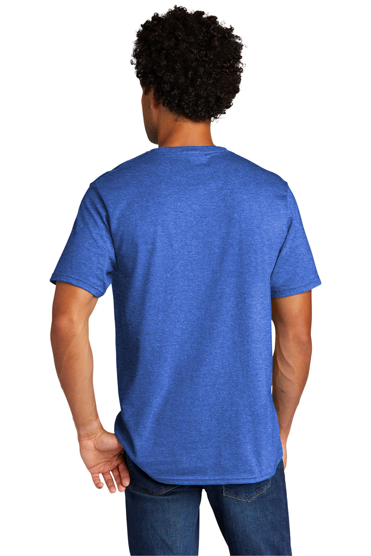 Heather royal 2024 blue shirt