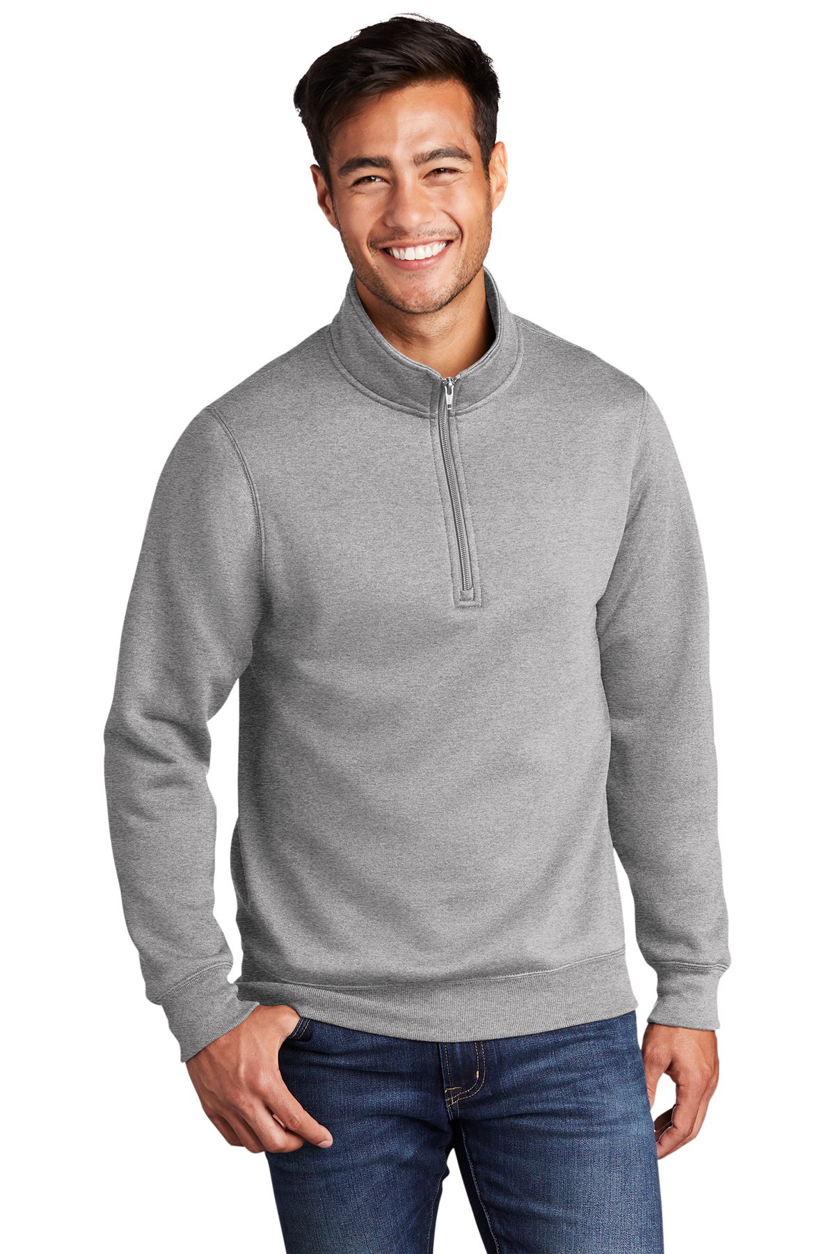 Port & Company Core Fleece 1/4-Zip Pullover Sweatshirt | Product ...