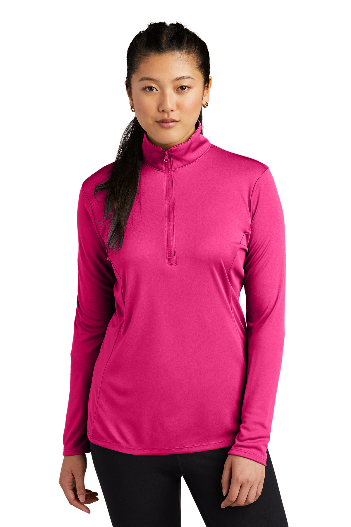 Sport-Tek Ladies PosiCharge Competitor™ 1/4-Zip Pullover | Product | SanMar