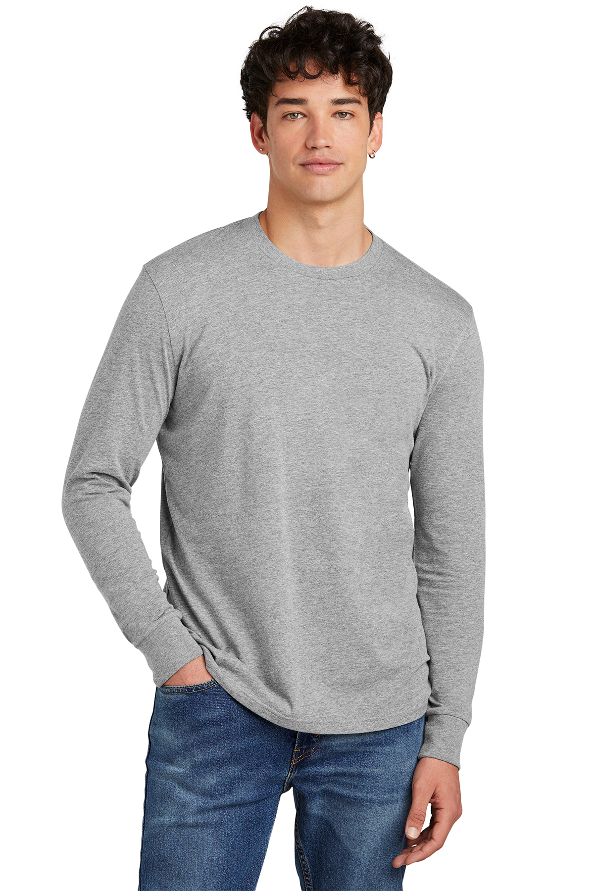 District Perfect Blend CVC Long Sleeve Tee, Product