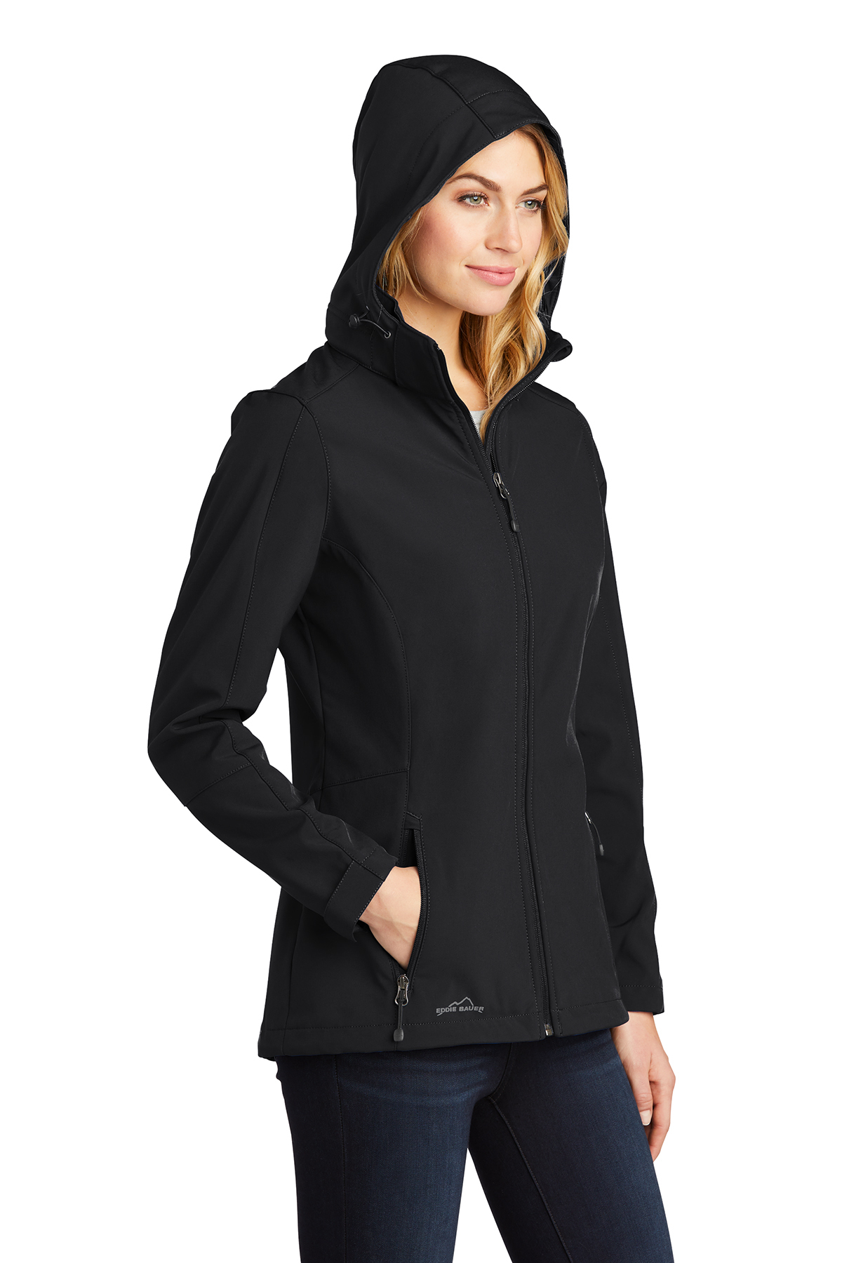 Eddie Bauer Ladies Hooded Soft Shell Parka | Product | Company Casuals
