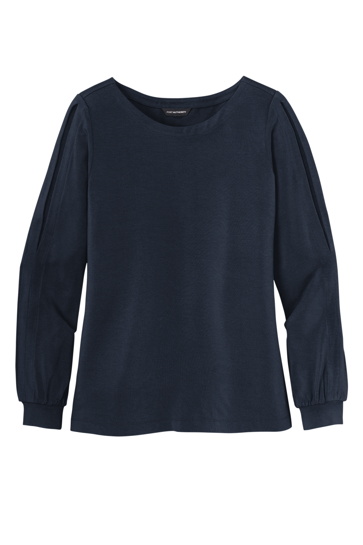 Port Authority Ladies Luxe Knit Jewel Neck Top, Product