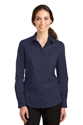 Port Authority Ladies SuperPro Twill Shirt | Product | SanMar