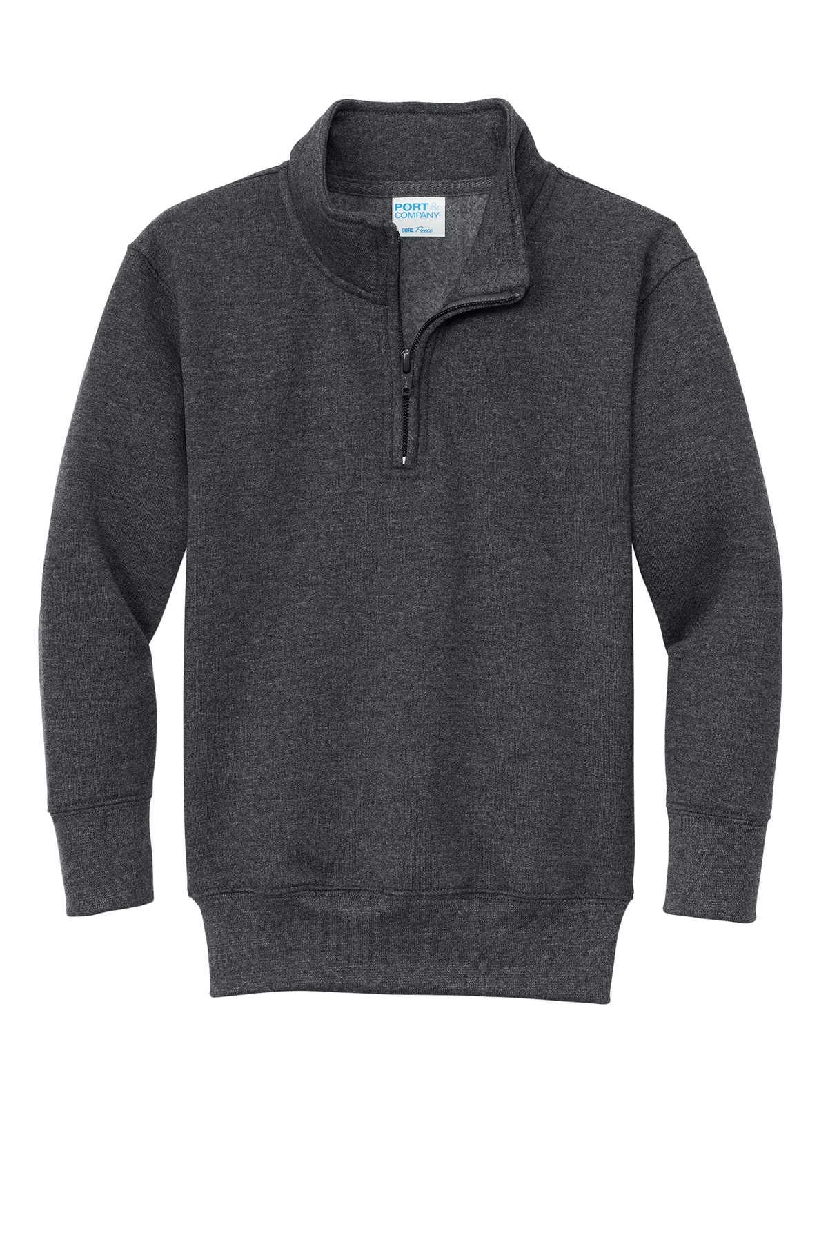 Port & Company Youth Core Fleece 1/4-Zip Pullover Sweatshirt | Product ...