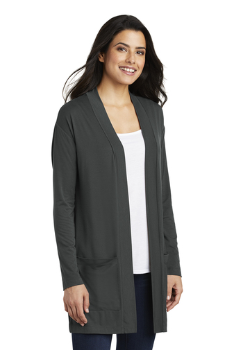 Port Authority Ladies Concept Long Pocket Cardigan | Product | Company ...