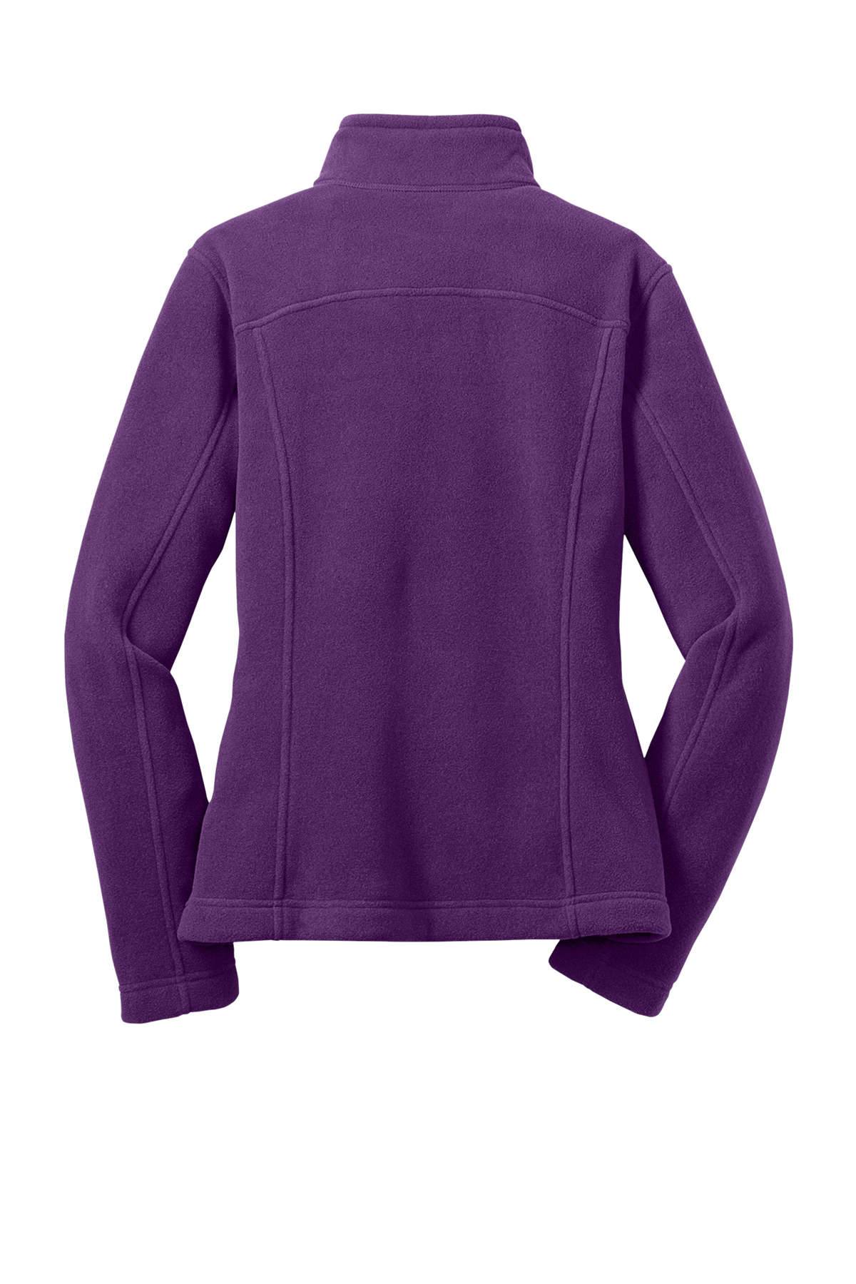 Eddie Bauer Ladies Full Zip Fleece Jacket Polyester Fleece