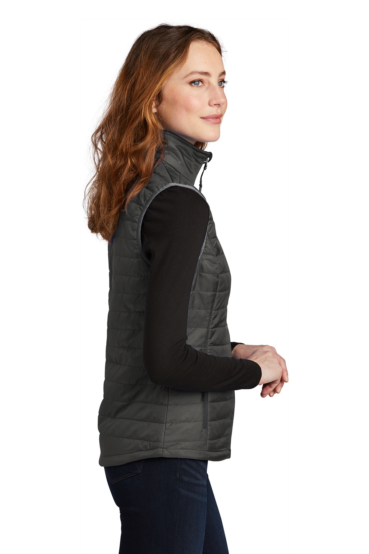 Port Authority Women s Packable Puffy Vest Product Port Authority