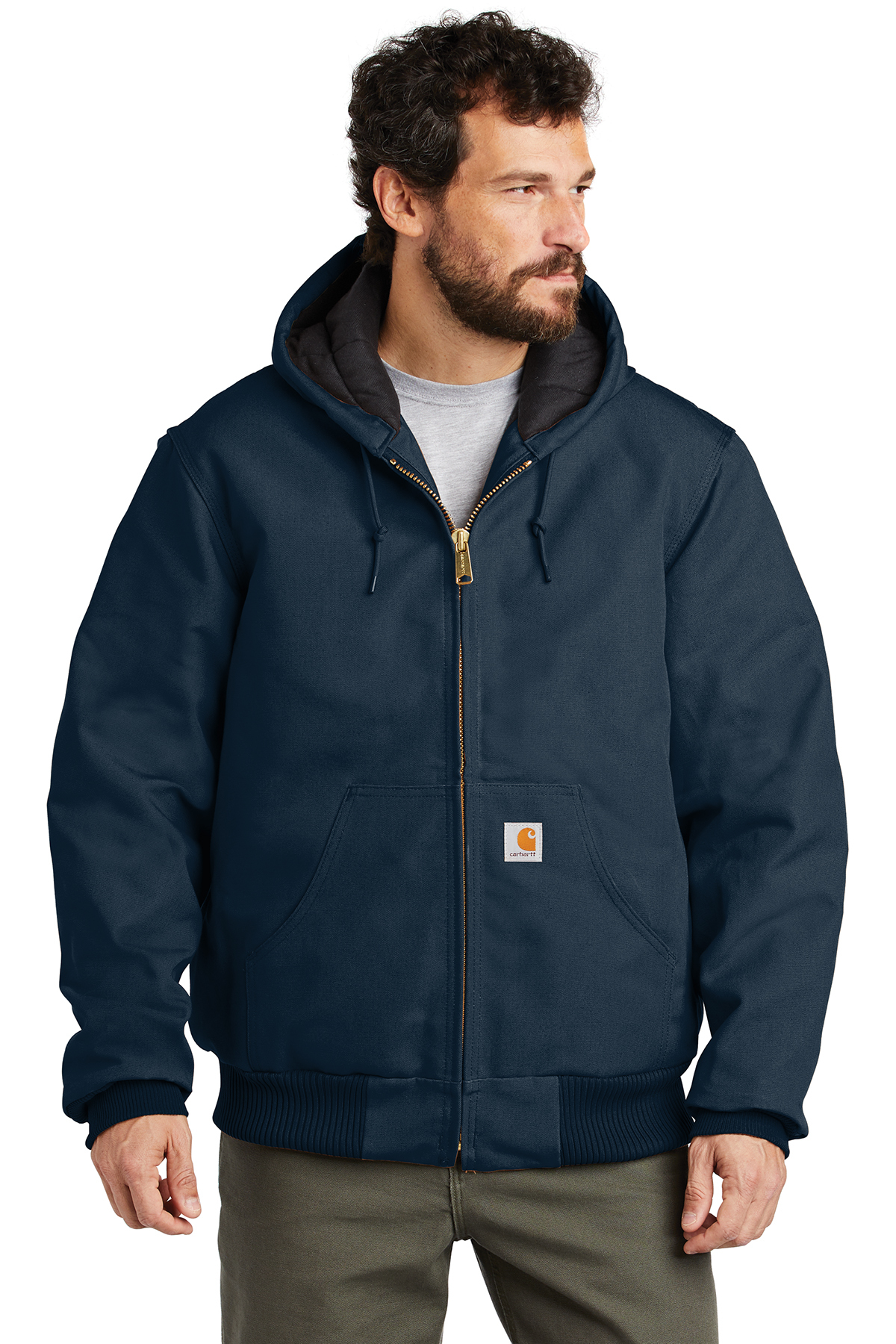 Carhartt Quilted-Flannel-Lined Duck Active Jac, Product