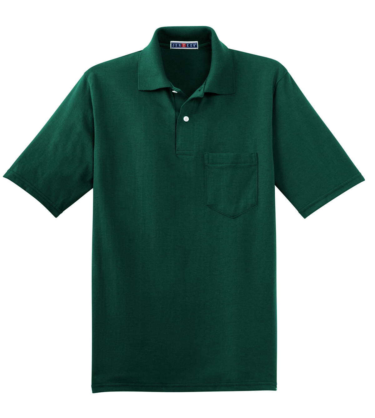 JERZEES -SpotShield 5.4-Ounce Jersey Knit Sport Shirt with Pocket ...