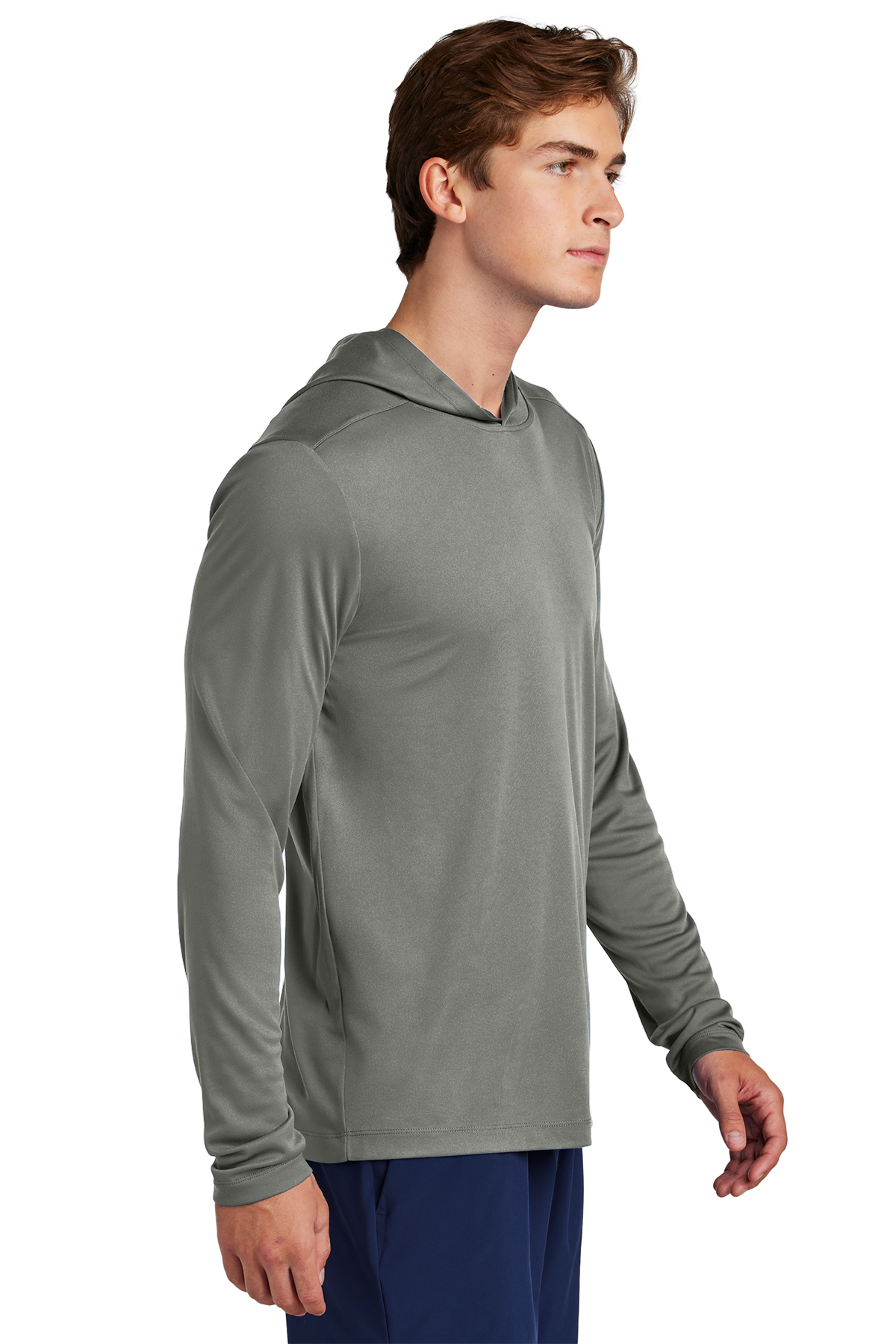 Sport-Tek Posi-UV Pro Long Sleeve Hoodie | Product | SanMar