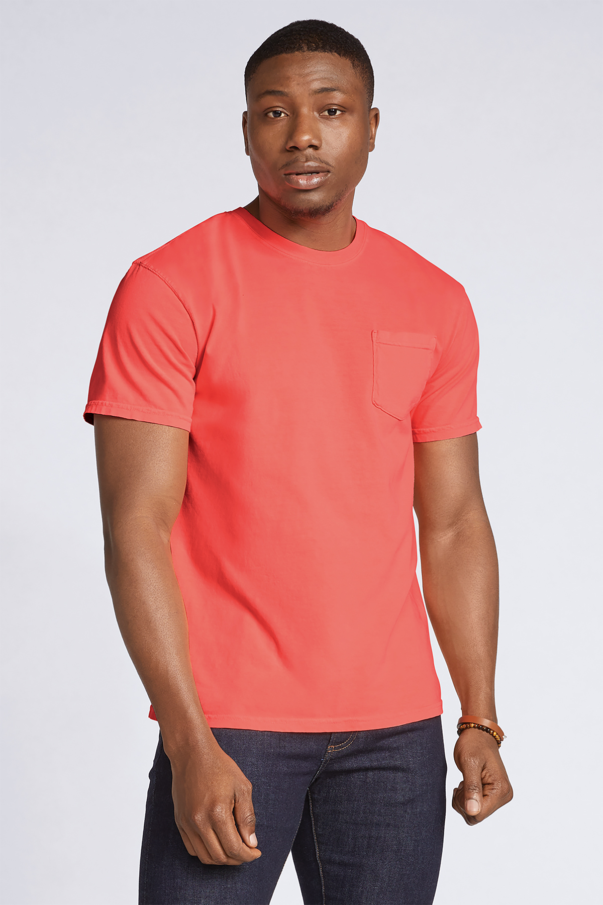 Comfort Colors Men's Adult Pocket Tee T-Shirt (Pack of 12)
