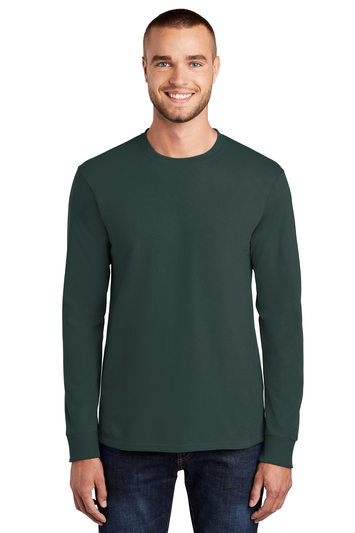 Download Port & Company® Tall Long Sleeve Essential Tee | Tall | T ...