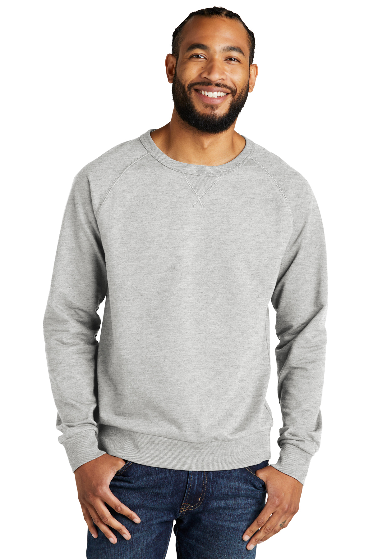 Allmade Unisex Organic French Terry Crewneck Sweatshirt | Product ...