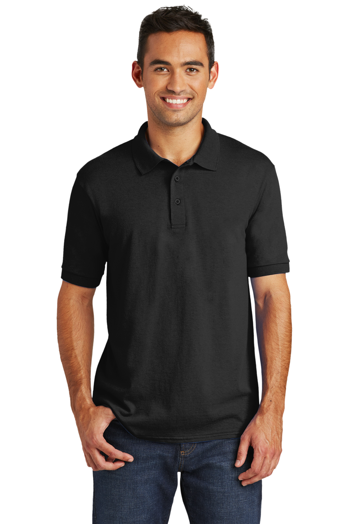 Port & Company® Tall Core Blend Jersey Knit Polo | Easy Care | Polos
