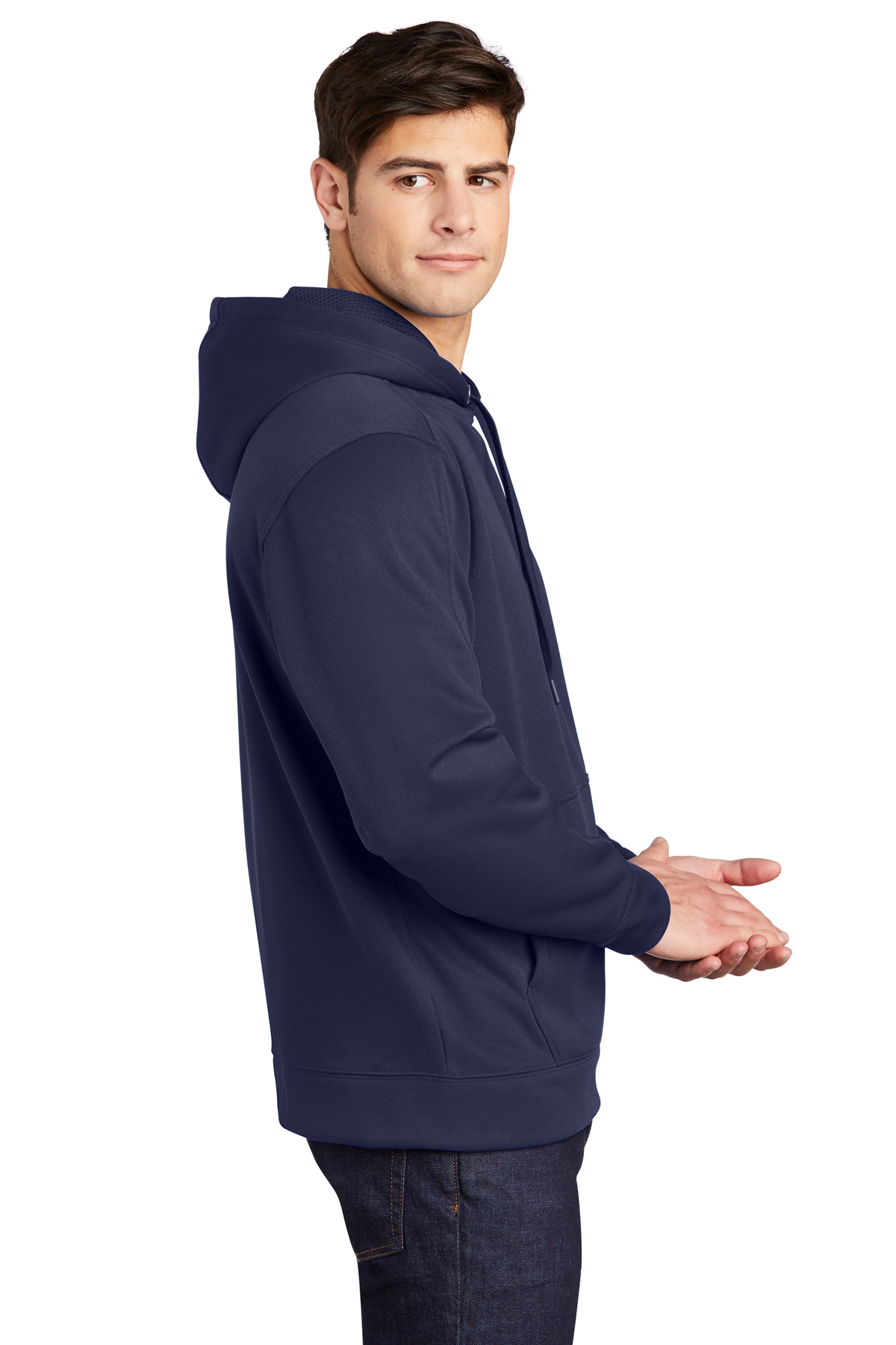 Sport-Tek Repel Fleece Hooded Pullover | Product | Sport-Tek