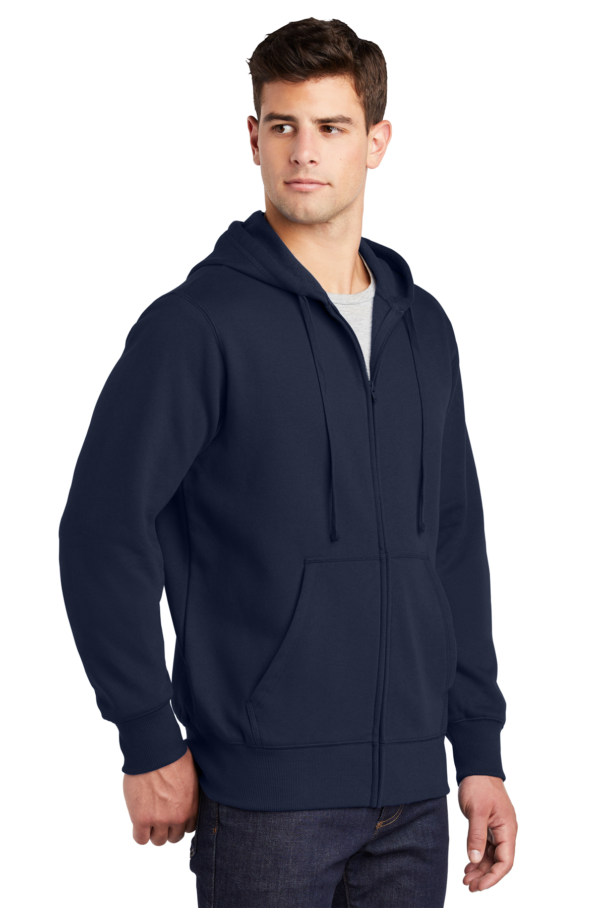 Sport-Tek Full-Zip Hooded Sweatshirt | Product | SanMar