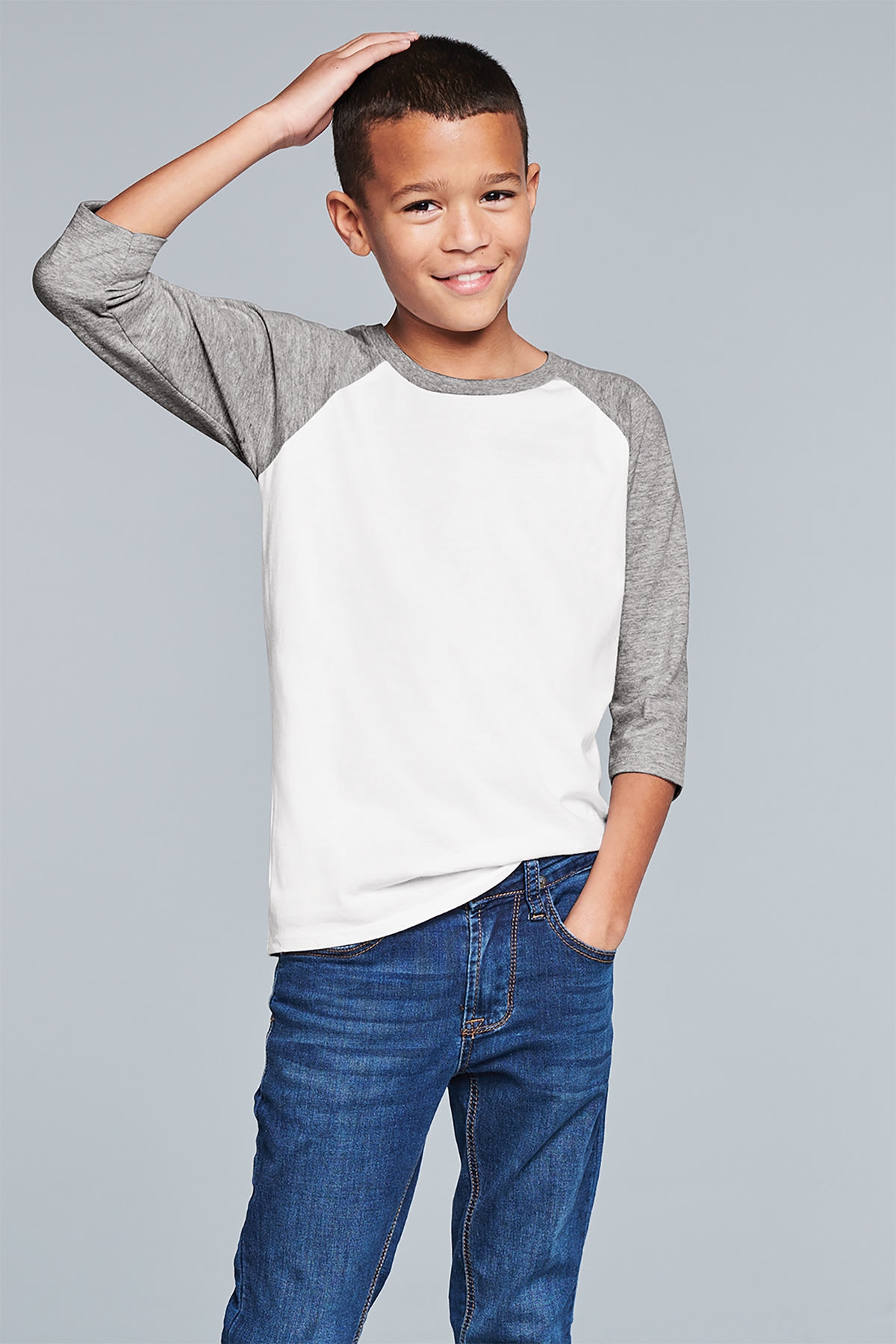 District Youth Very Important Tee 3/4-Sleeve Raglan | Product