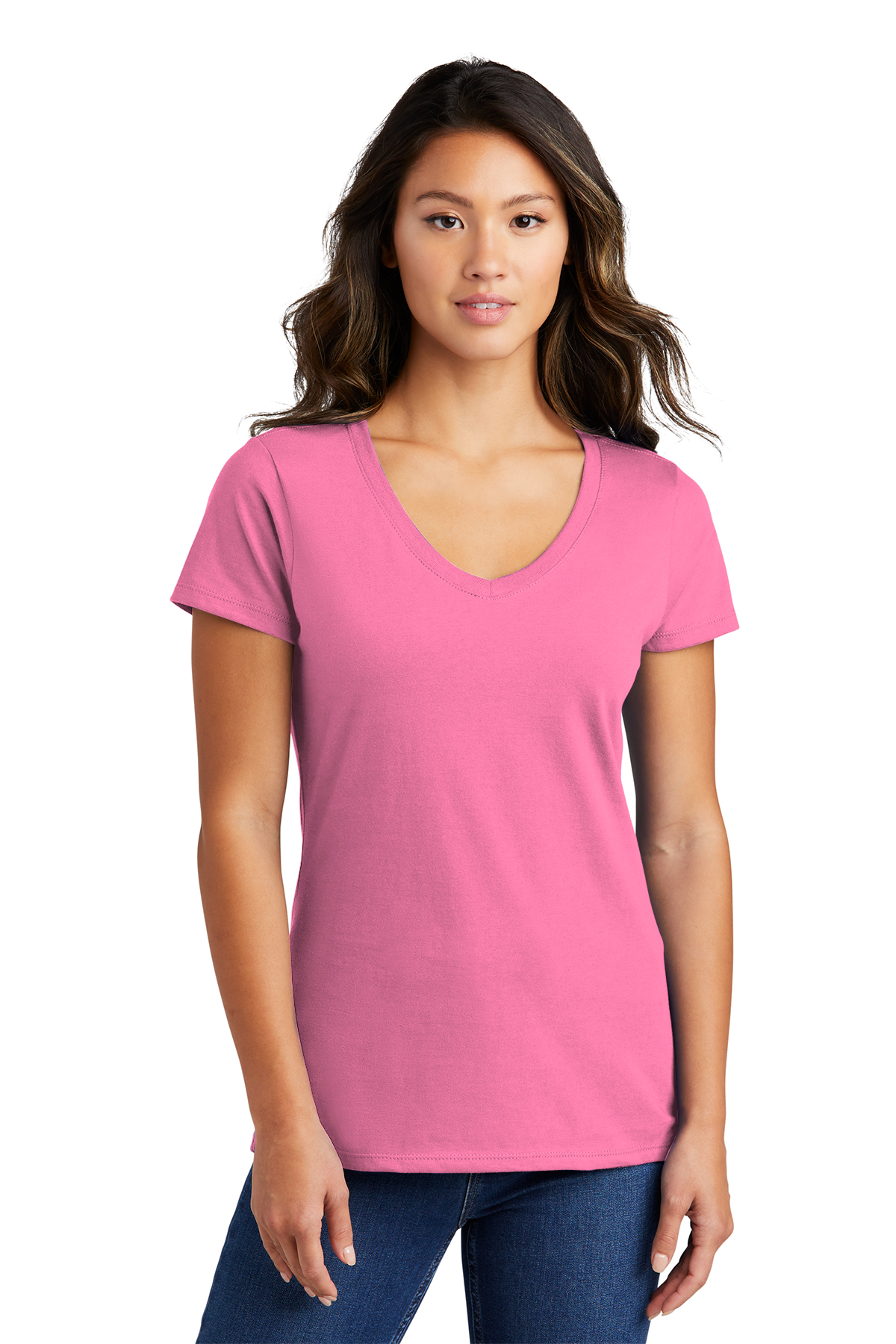 Women's Pink V-Neck Louisville T-Shirt – Lendenwood Goods