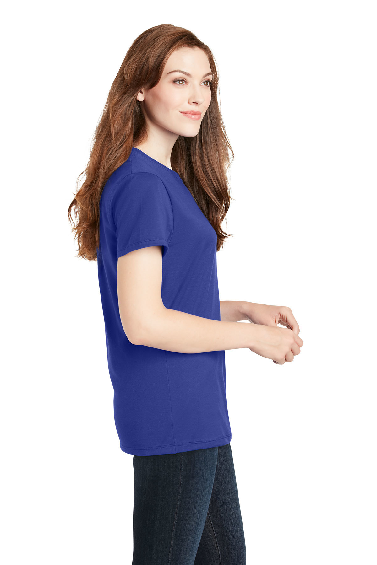 Hanes - Ladies Perfect-T Cotton T-Shirt | Product | SanMar