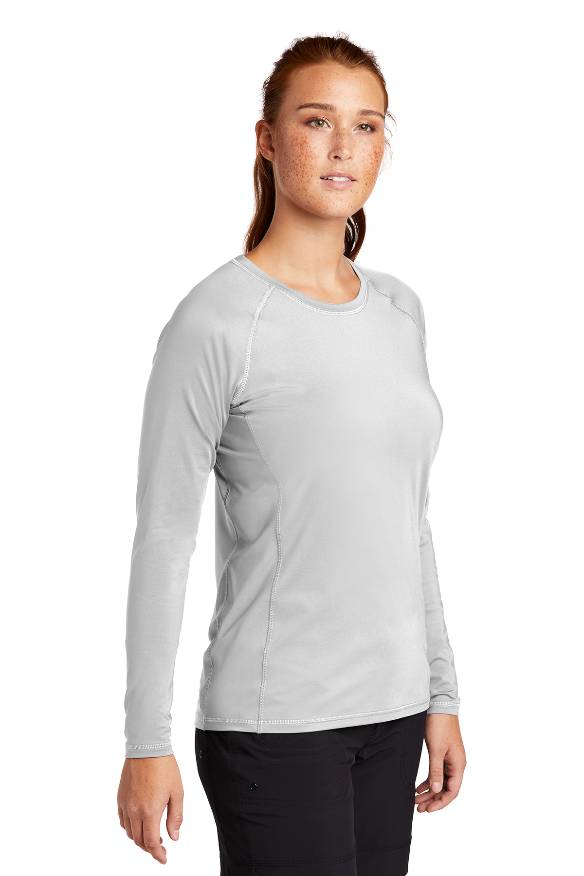 Sport-Tek Ladies Long Sleeve Rashguard Tee | Product | Sport-Tek