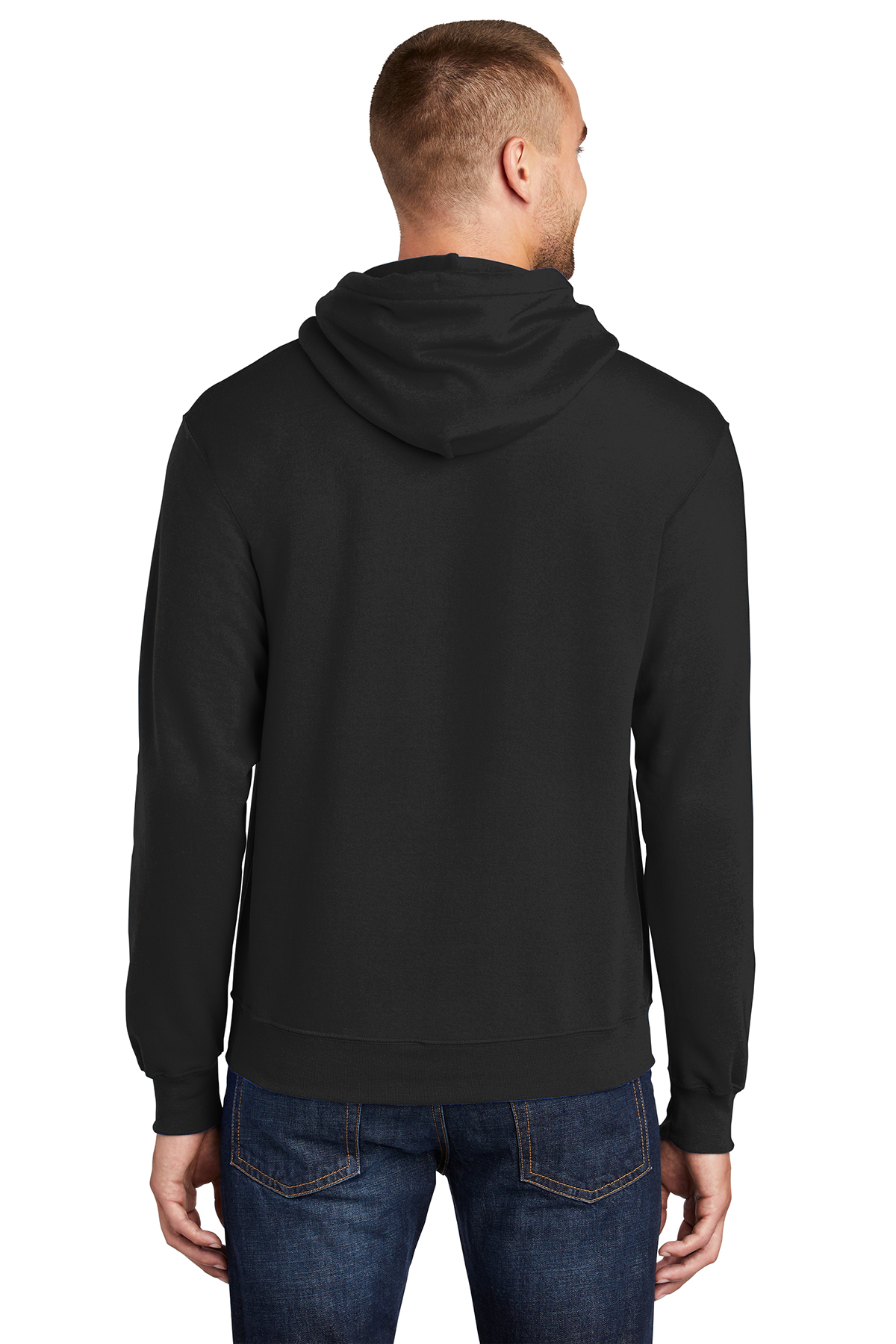 Port & Company Unisex Core Fleece Pullover Hooded Sweatshirt - Militar –  WGUstore