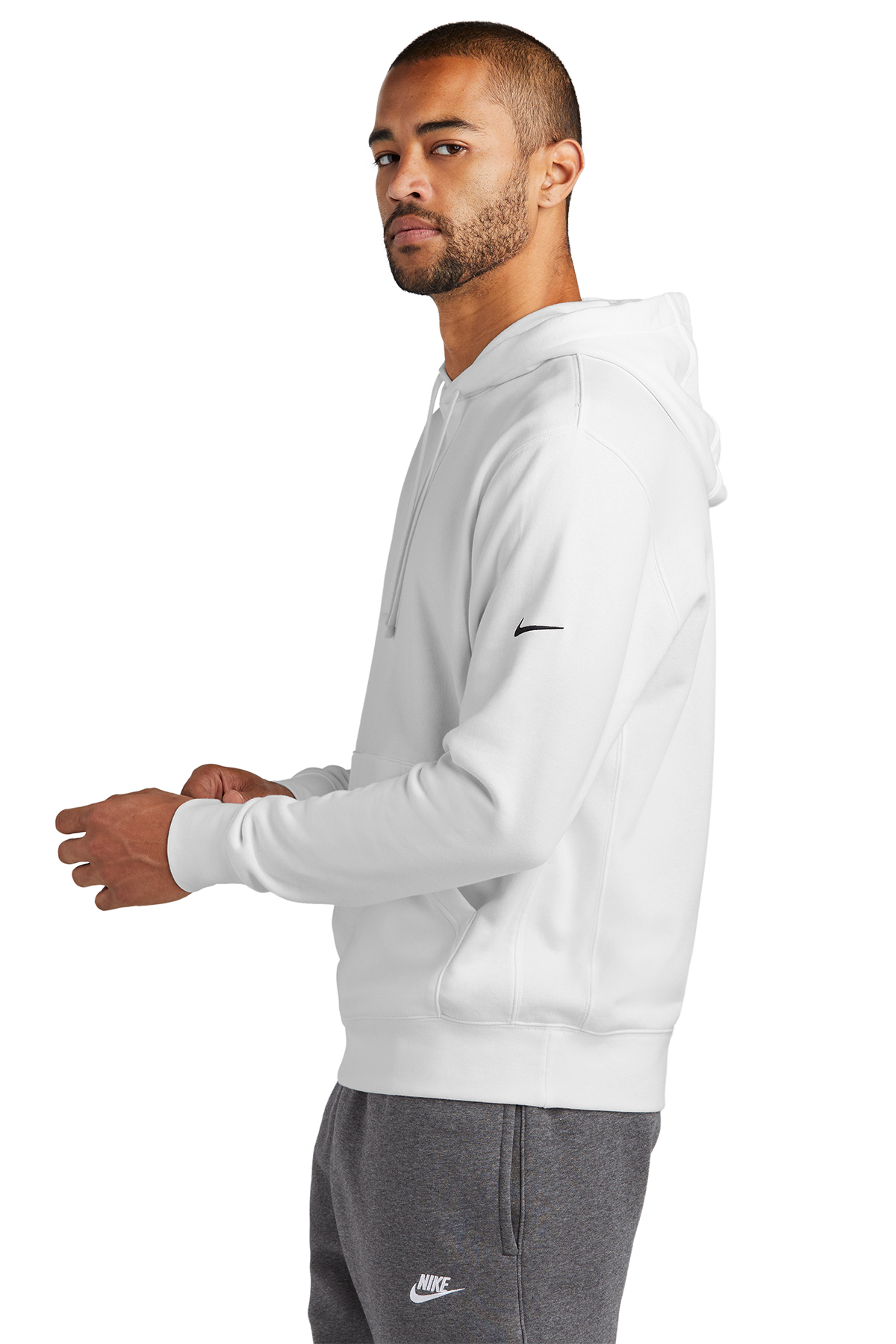 Nike Club Fleece Sleeve Swoosh Pullover Hoodie, Product