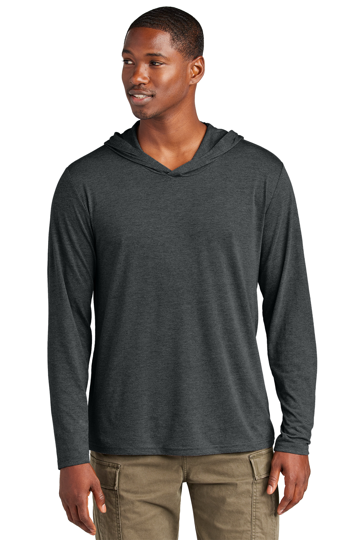 District Perfect Tri Long Sleeve Hoodie | Product | SanMar