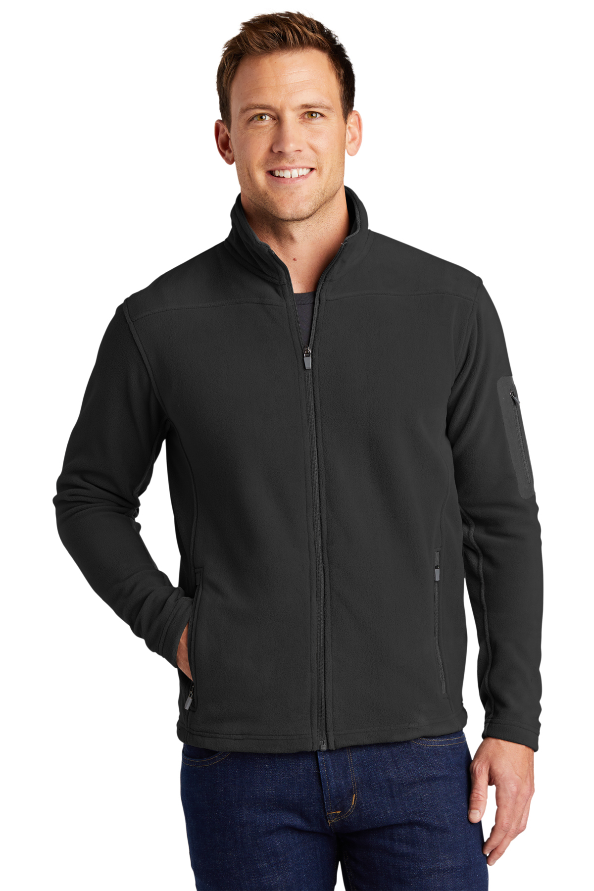 Embroidered Port Authority® Enhanced Value Fleece Full-Zip Jacket – AOH  Apparel