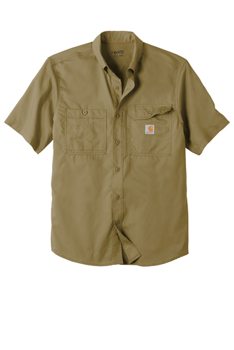 Carhartt Force Ridgefield Solid Short Sleeve Shirt | Product | SanMar