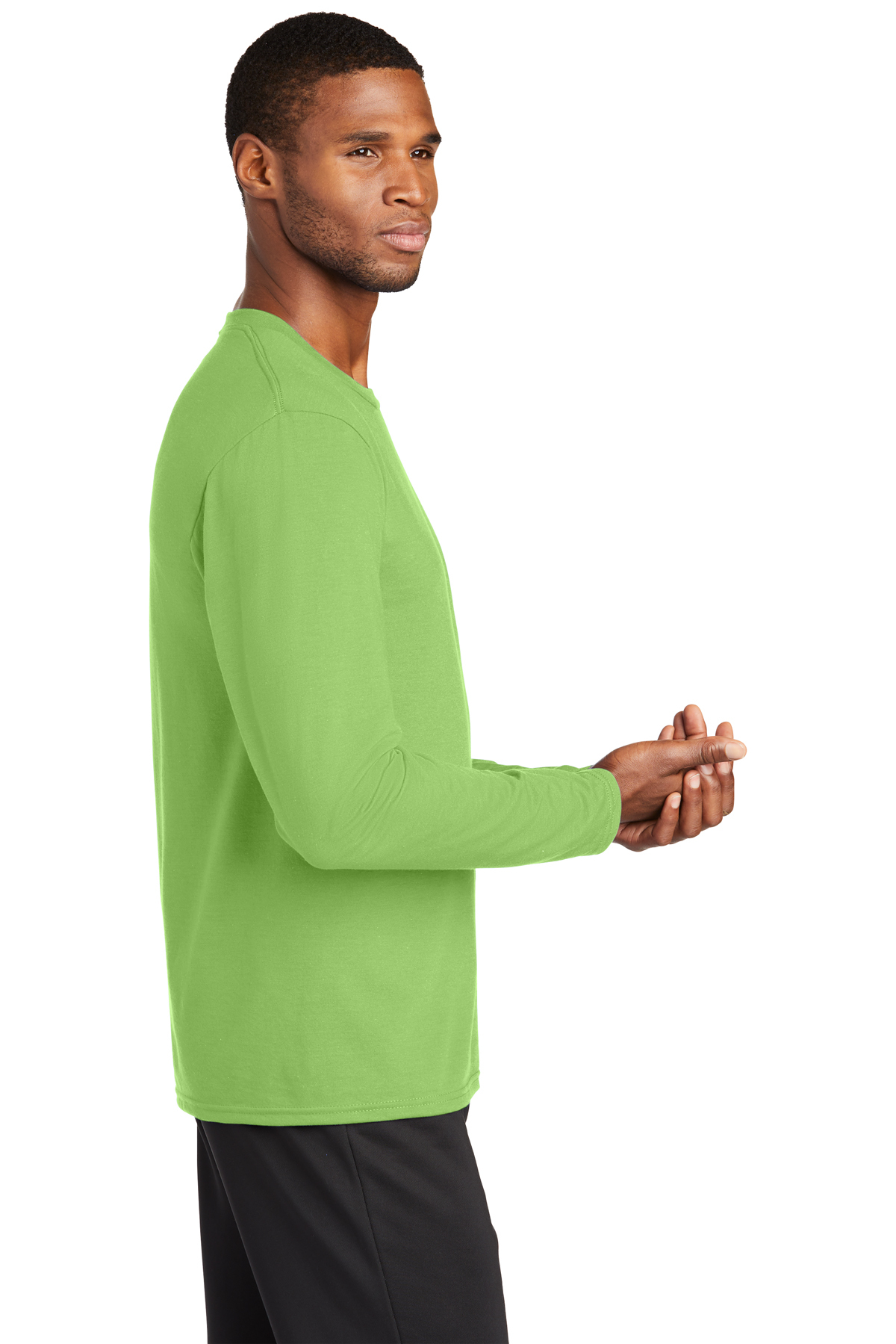 Port & Company Long Sleeve Performance Blend Tee | Product