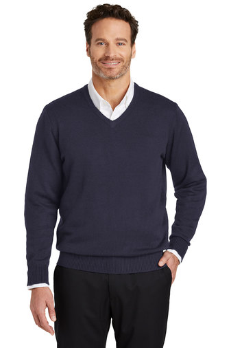 Port Authority Value V-Neck Sweater | Product | SanMar