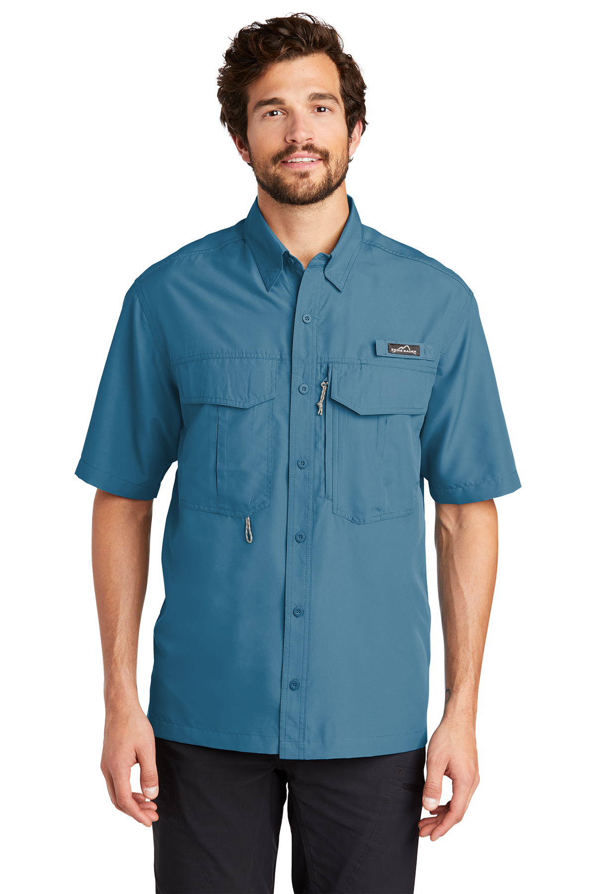 Eddie Bauer - Short Sleeve Performance Fishing Shirt | Product ...