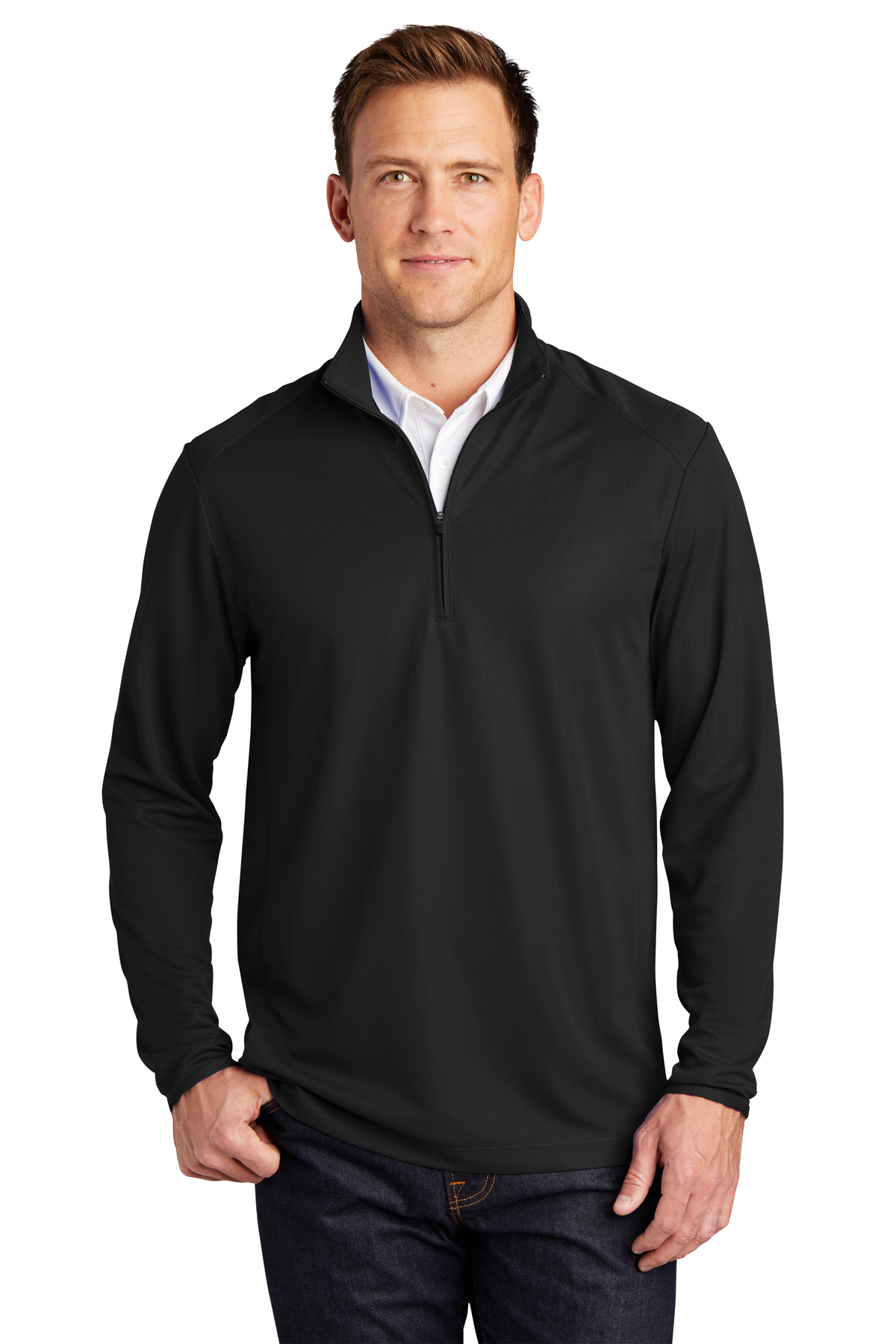 Port Authority Pinpoint Mesh 1/2-Zip | Product | Port Authority