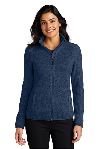 Port Authority Ladies Sweater Fleece Jacket | Product | SanMar