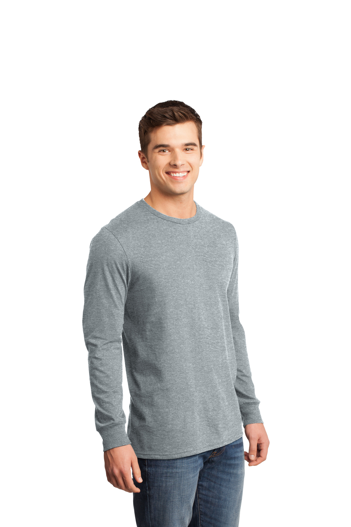 District - Young Mens The Concert Tee Long Sleeve | Product | SanMar