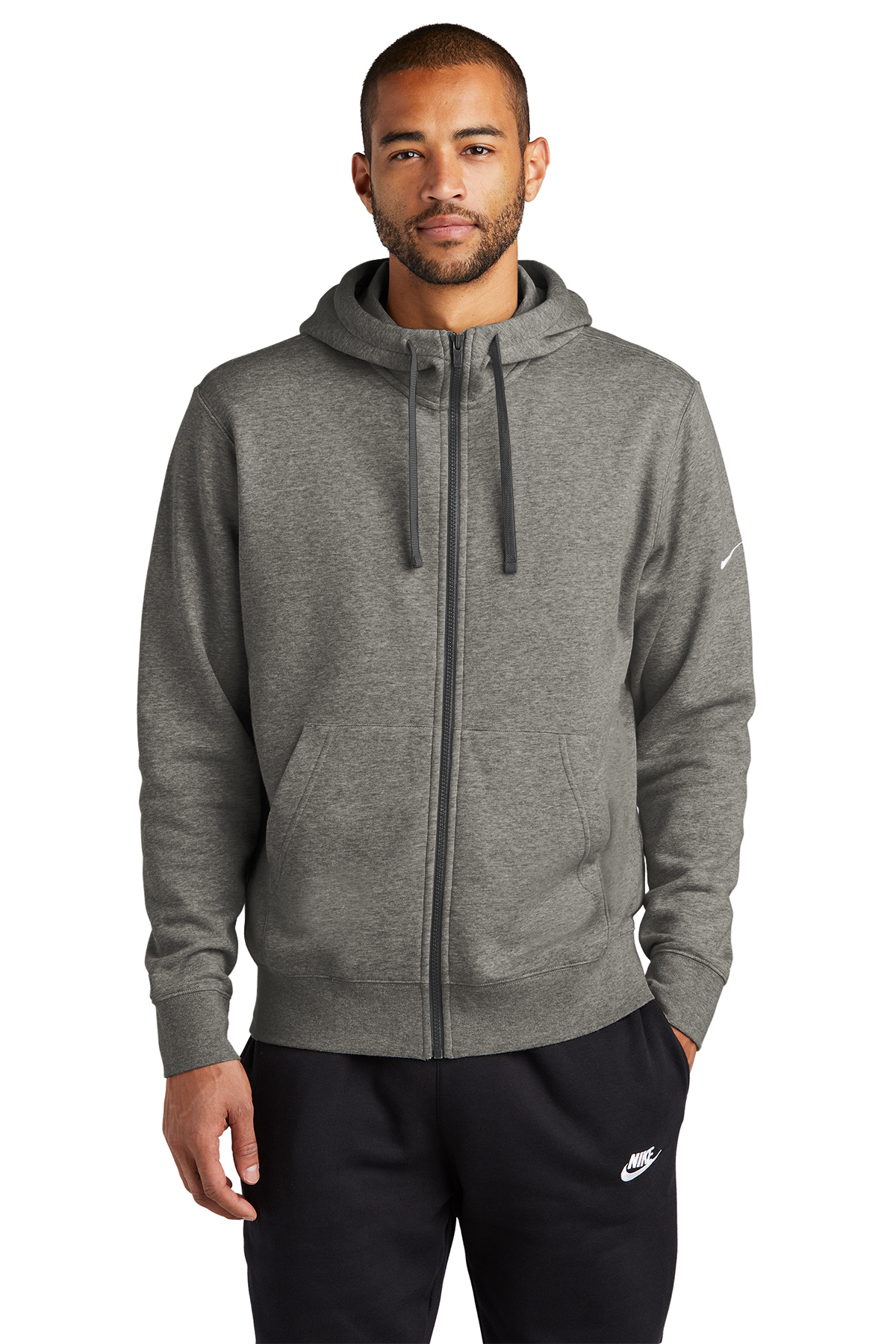  Nike Club Fleece Sleeve Swoosh 1/2-Zip Pullover