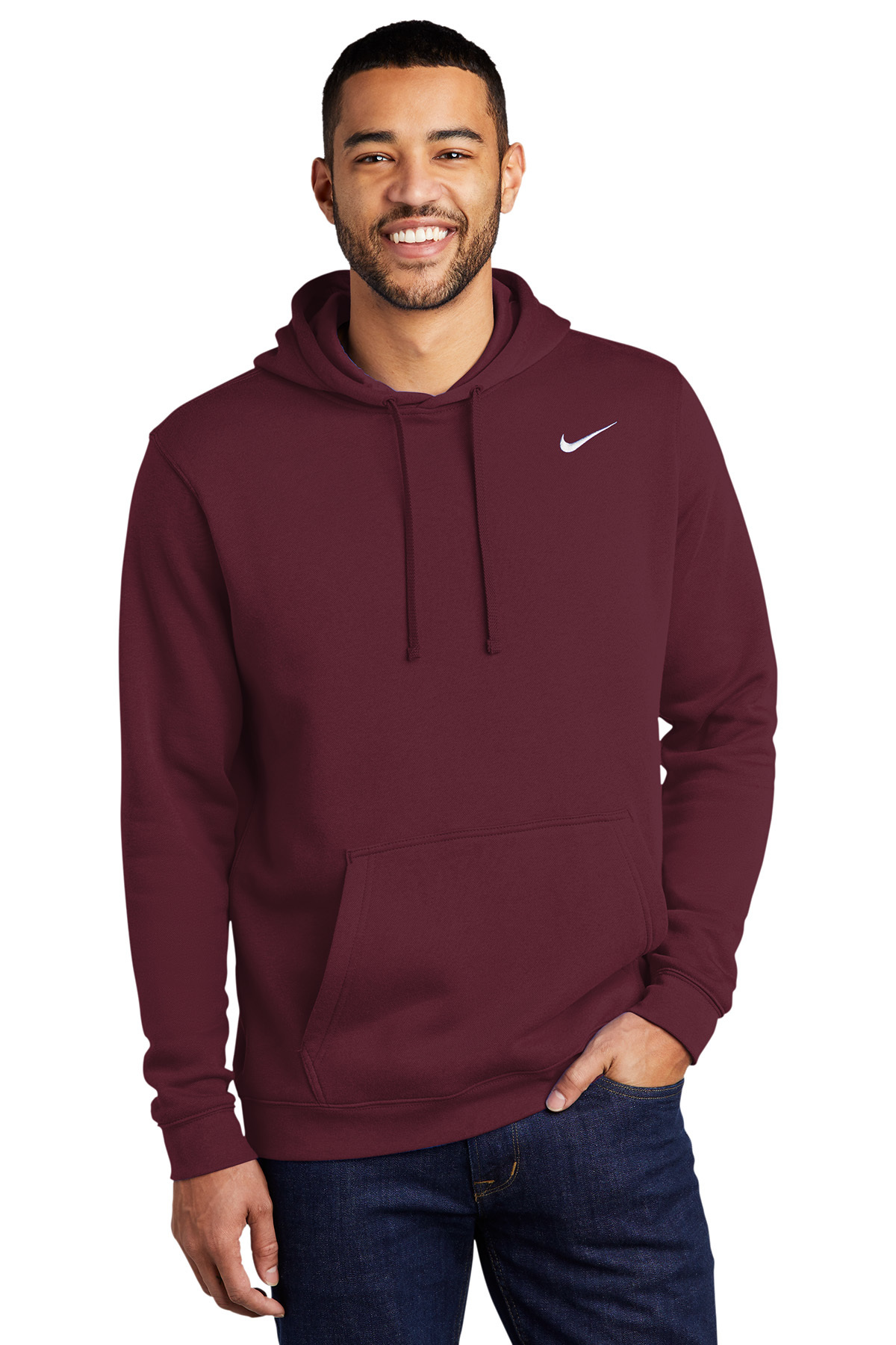 Nike Club Fleece Pullover Hoodie | Product | SanMar
