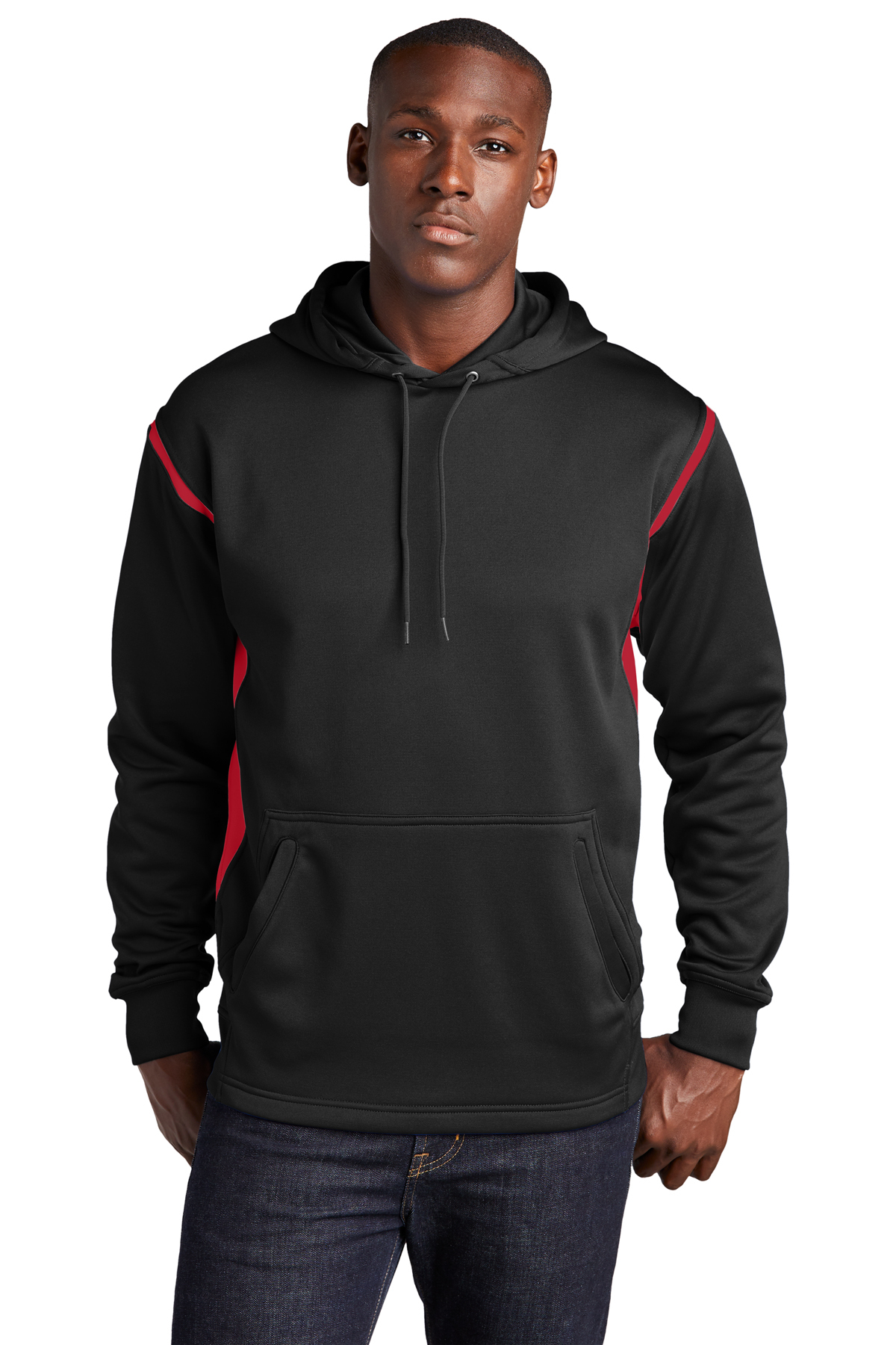 Sport-Tek Tech Fleece Colorblock Hooded Sweatshirt | Product | Company ...