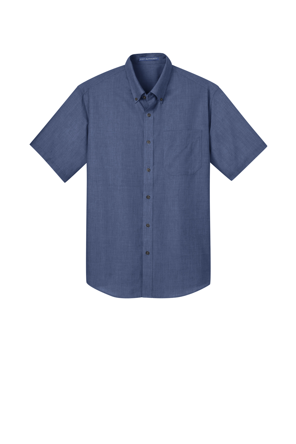 Port Authority Short Sleeve Crosshatch Easy Care Shirt | Product | SanMar