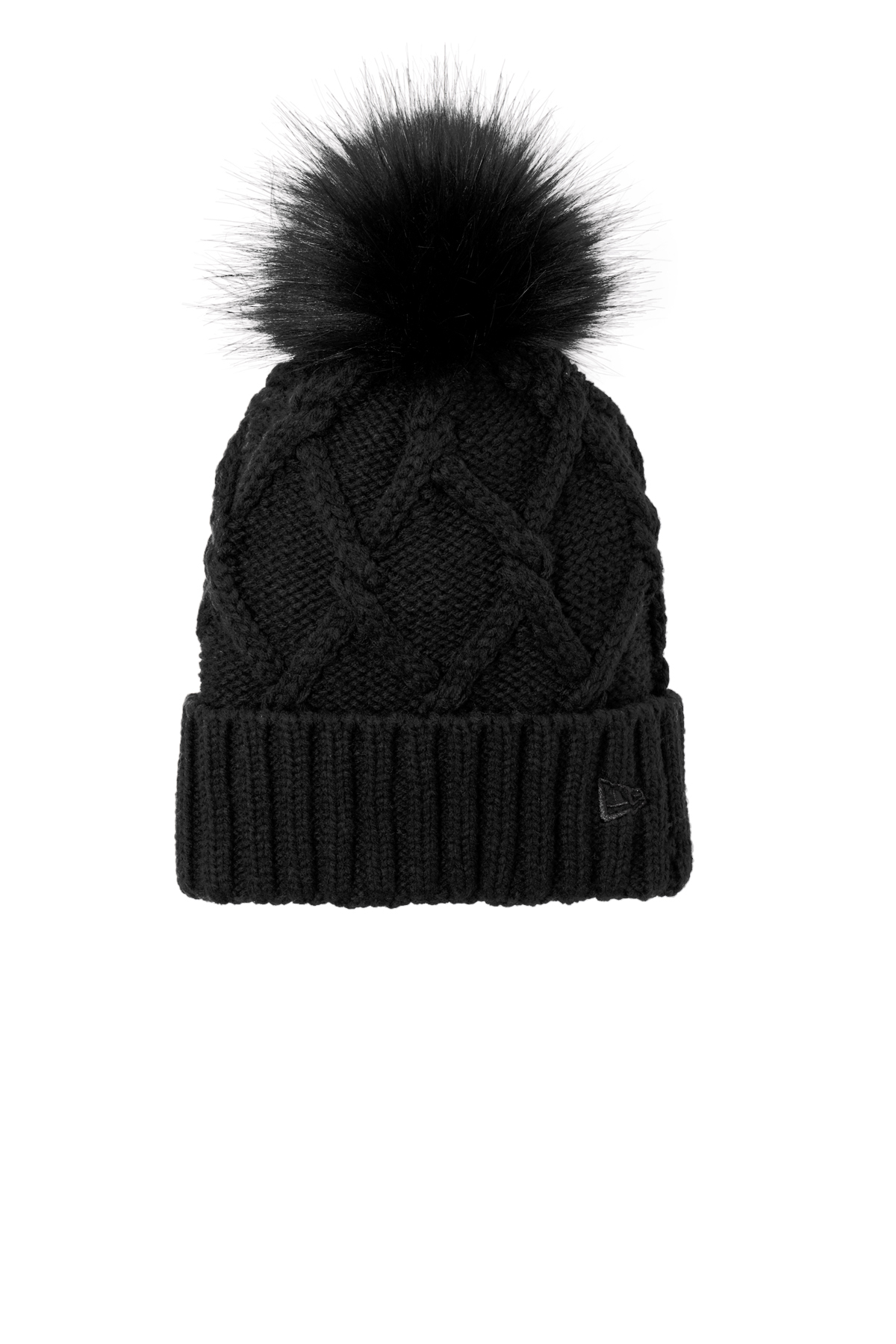 New Era Faux Fur Pom Beanie | Product | SanMar