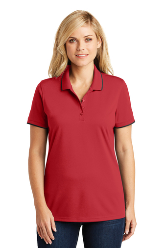 Port Authority ® Ladies Dry Zone ® UV Micro-Mesh Tipped Polo | Product ...