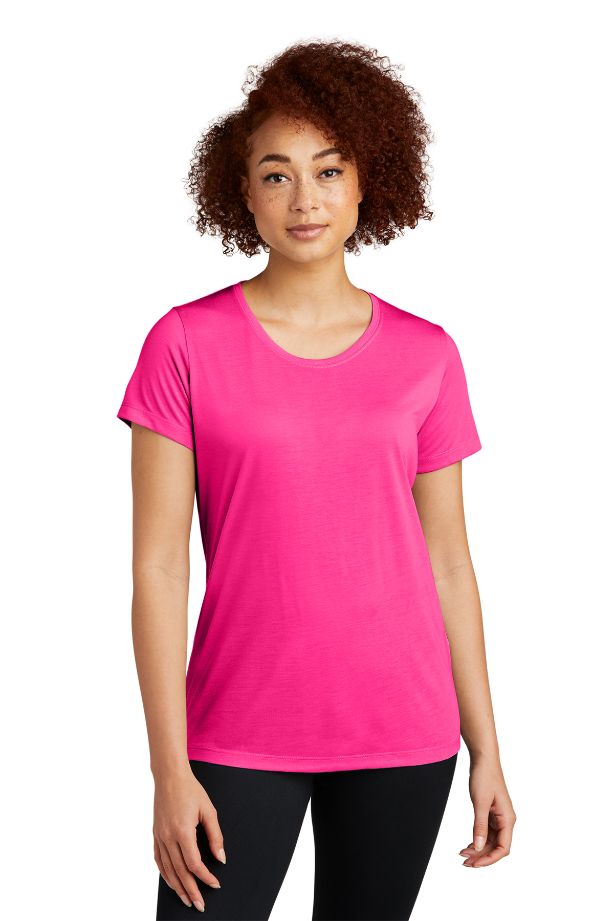 Sport-Tek Ladies PosiCharge Competitor™ Cotton Touch™ Scoop 