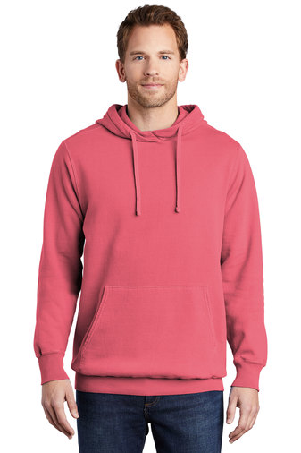 Port & Company Beach Wash Garment-Dyed Pullover Hooded Sweatshirt ...