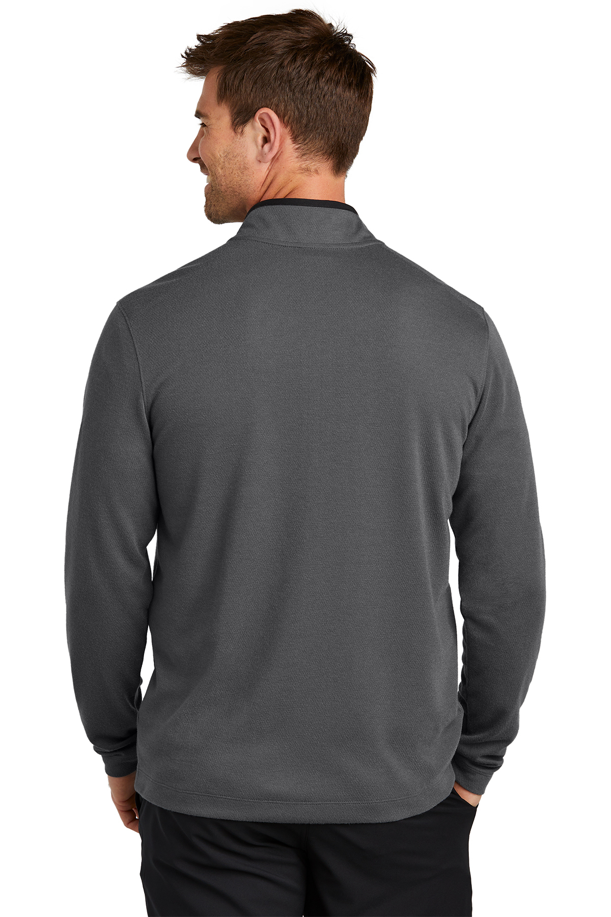 競売 Nike SanMar | Product | Cover-Up 1/2-Zip Textured トップス